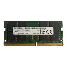 Micron 8GB DDR4 2133 MHz PC4-17000 SODIMM Laptop Memory RAM MTA16ATF1G64HZ-2G1B1 picture