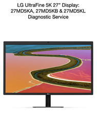 LG UltraFine 5K 27MD5KA-B 27MD5KB-B 27MD5KL-B Repair Diagnostic Service picture