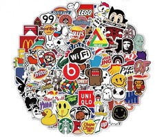 StickerSity 100PCS Random Vinyl Stickers Bulk Pack – Waterproof Various  picture