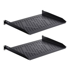RackPath 1U Cantilever Universal Rack Shelf - 14in Deep – Rackmount Shelf  picture