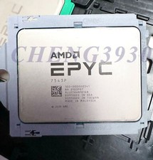 (no lock) AMD EPYC 7543P 32 core 64 threads 2.8GHz to 3.7GHz 225W CPU processor picture