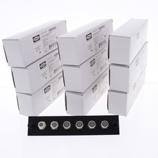 10 Hubbell 6-Port Coax Cable Jack F-Connector Loaded FSP Modules 75 Ohm FSPFP6X picture