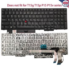 New US Keyboard Non-Backlit for Lenovo ThinkPad T15 Gen1 Gen2 / P15s Gen1 Gen2 picture