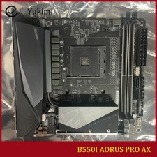 FOR GIGABYTE B550I AORUS PRO AX AMD AM4 DDR4*2 64GB HDM DP Motherboard Test OK picture