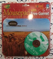 2002 Ducks Unlimited Mousepad with Free Game Duck Hunter Pro PC New/Sealed LGR picture