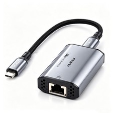Fenvi 10GbE USB-C to RJ45 Adapter RTL8159 Chipset Thunderbolt Win/Mac/Linux/NAS picture