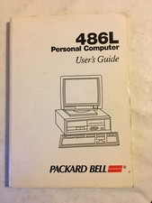 Packard Bell User's Guide Manual, 486L Personal Computer, 1993 picture