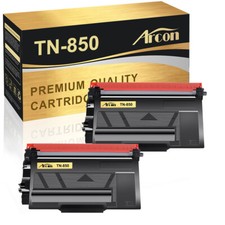 2x Black TN850 Laser Toner Compatible with Brother TN-850 HL-L6400DW HL-L6400DWT picture