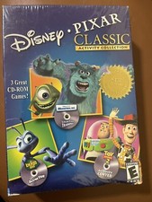 Disney Pixar Classic Activity Collection: 3 CD-ROM Games, unopened, shrink-wrap picture