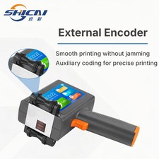 Handheld Inkjet Printer 12.7mm Fast Drying Date QR Print picture