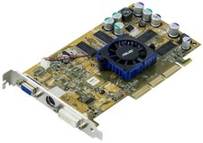 GRAPHICS CARD ASUS NVIDIA GeForce FX5600 128MB DDR DVID S-VIDEO 128-BIT V9560/128M picture
