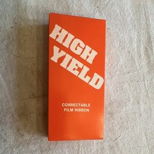 High Yield Orange Correctable Film Ribbon for Printers and Typewriters picture