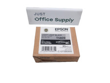 Genuine Epson T5809 Light Light Black 80ml Ink Cartridge  picture