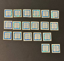 Intel Core i3/ i5 / i7 / i9/ vPro Inside  Sticker Label Decal 18mm x 18mm picture