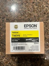 Genuine Epson UltraChrome Pro10 Yellow Ink Cartridge T46Y4 exp 12-03-24 picture