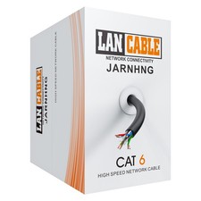 JARNHNG Cat6 Ethernet Cable 1000ft Bulk, Outdoor/Indoor 26awg UTP Network Wir... picture