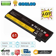 LOT 61 Battery 01AV424 For Lenovo ThinkPad T470 T480 T570 T580 P51S P52s 01AV490 picture