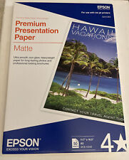 NEW Epson Premium Presentation Paper S041260 Matte Paper picture