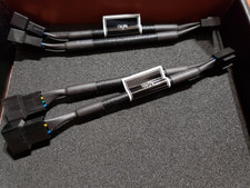 Noctua NA-SYC1, 4 Pin PWM Y Splitter Cables for PC Fans, 1 to 2 Converter, 2 New picture