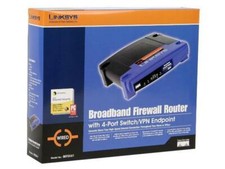 Linksys Broadband Firewall Router BEFSX41 4-Port 10/100 Wired Router (BEFSX41) picture