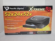 Pacific Digital X-treme 52x24x52 External CD Player Writer Rewrite Drive USB 2.0 picture