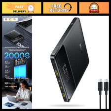 100W Portable Power Bank 20000mAh Fast Charger, 2 USB-C & 2 USB-A Ports, Travel picture