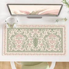 PU Leather Large Pad, Waterproof Desk Mat, 31.5