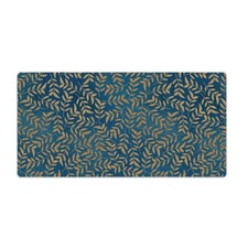 Decoration Mouse Pad Desk Mat for Home Office Golden leaves 90x45 picture