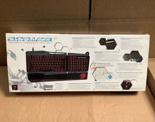 Mad Catz S.T.R.I.K.E 3 Gaming Keyboard for Windows PC, US Layout, Black picture