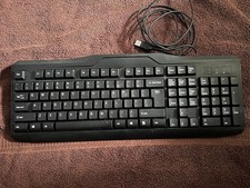 iMicro wired USB Keyboard Model KB-US819EB Great Working Condition picture