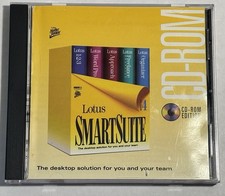 Lotus SmartSuite Release 4 for Windows CD-ROM Edition USED GOOD SHAPE picture