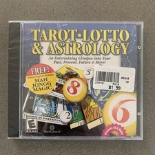 NEW Tarot, Lotto, Astrology, Runes and Biorhythm by Swift Jewel Windows 95 picture