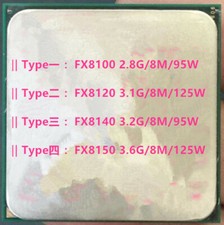 AMD FX-8100 FX-8120 FX-8140 FX-8150 Socket AM3+  Desktop CPU picture