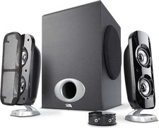Cyber Acoustics CA-3810 2.1 Multimedia Speaker System with Subwoofer,80 Watts picture