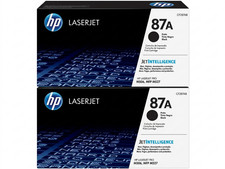 ​2 Pack HP 87A CF287A Black Toner Cartridge LaserJet Enterprise M506 M527 Series picture
