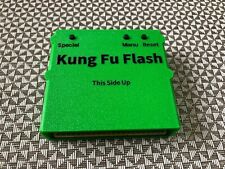 Kung Fu Flash Green Cartridge for Commodore 64/128 KungFuFlash Green Case picture
