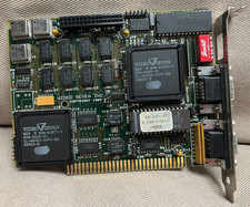Video Seven VEGA VGA 8-Bit ISA Video Card D2A62L1989V5 Vintage IBM PC XT Tested picture