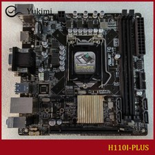 FOR ASUS H110I-PLUS LGA 1151 32GB HDMI DVI Mini-ITX Motherboard Test OK picture