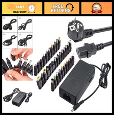 34Pcs Universal Power Adapter 96W 12V-24V Adjustable Portable Charger for Laptop picture