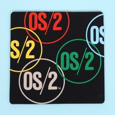 Genuine Vintage IBM Promotional OS/2 Warp Computer Mouse Pad from 1994 *NEW* picture