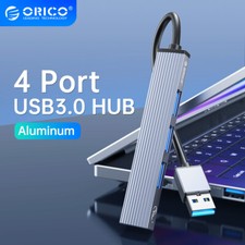 ORICO USB C Hub 4 Ports USB C to USB 3.0 Adapter USB Splitter for PC Mac Laptop picture