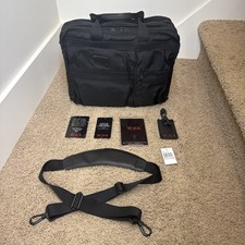TUMI Expandable Organizer Laptop Brief Briefcase Bag 26041D4 Ballistic Nylon 10 picture