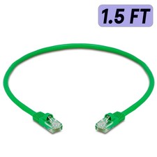 Green CAT5e Cable LAN Cat5e Cable Ethernet Patch Cord Router Network Wire Lot picture