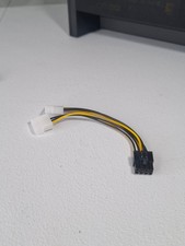 PC Building PSU Molex to 8-Pin (1x8 Pin) PCIe Adapter for GPU picture