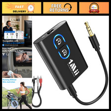 Bluetooth 5.3 Transmitter Receiver for TV & Airplane - Connect 2 Headphones picture