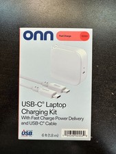 ONN 100W Fast Charge USB-C Laptop Charging Kit With Fast Charge Power Delivery picture