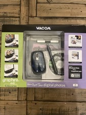 Wacom Graphire 4 USB Tablet Mouse Pen Holder 4x5 Digital Photo Edit 20 SQ Inches picture