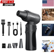 300,000 RPM Compressed Air Duster Portable Cordless Rechargeable Electric Blower picture