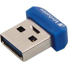 Verbatim 64GB Store 'n' Stay Nano USB 3.0 Flash Drive - Blue 98711 picture