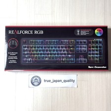 Topre REALFORCE R2A-US4G-BK RGB Premium Keyboard English US Layout Black USB NEW picture
